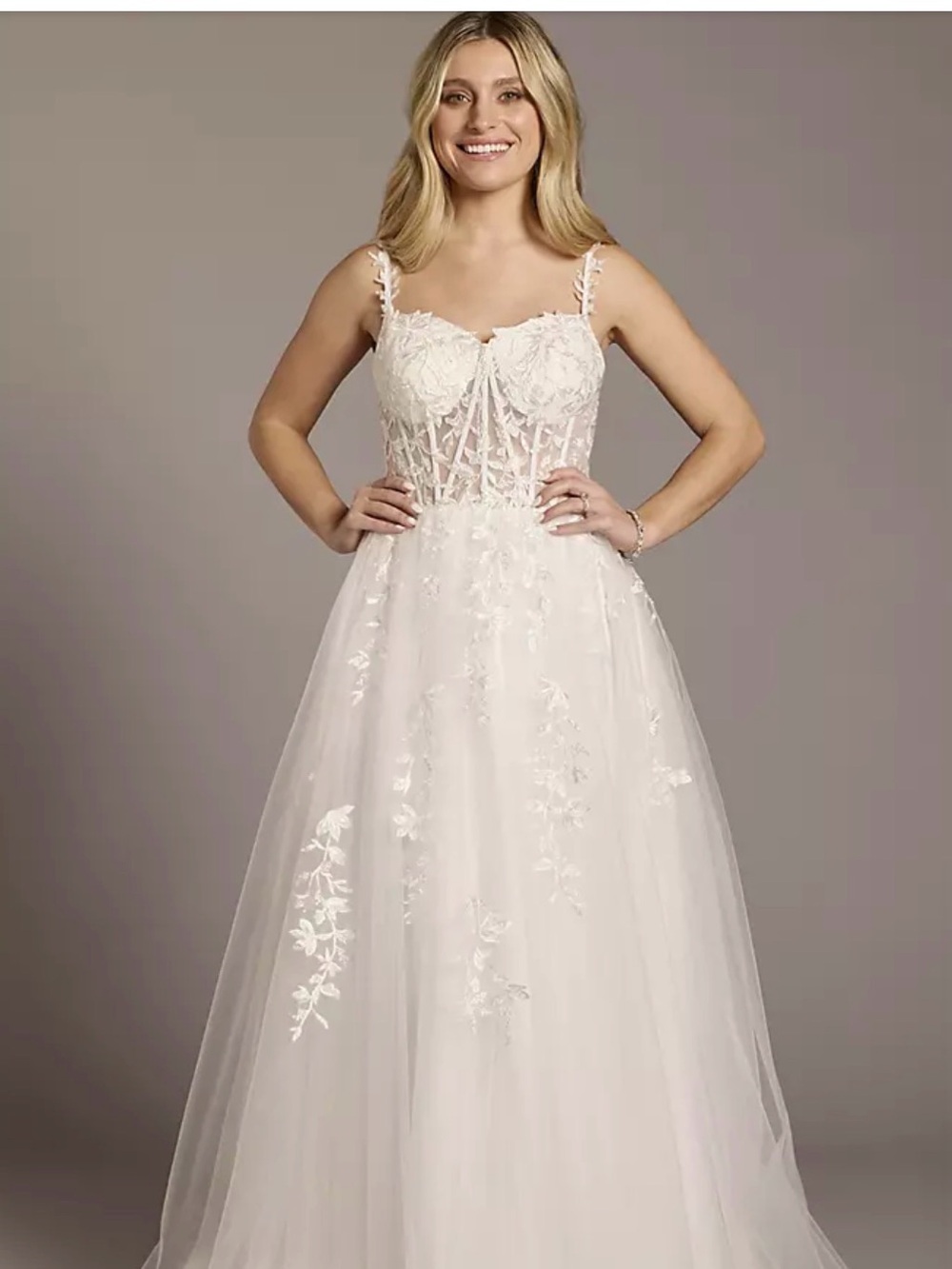 ✨David’s Bridal NWT Wedding Gown✨